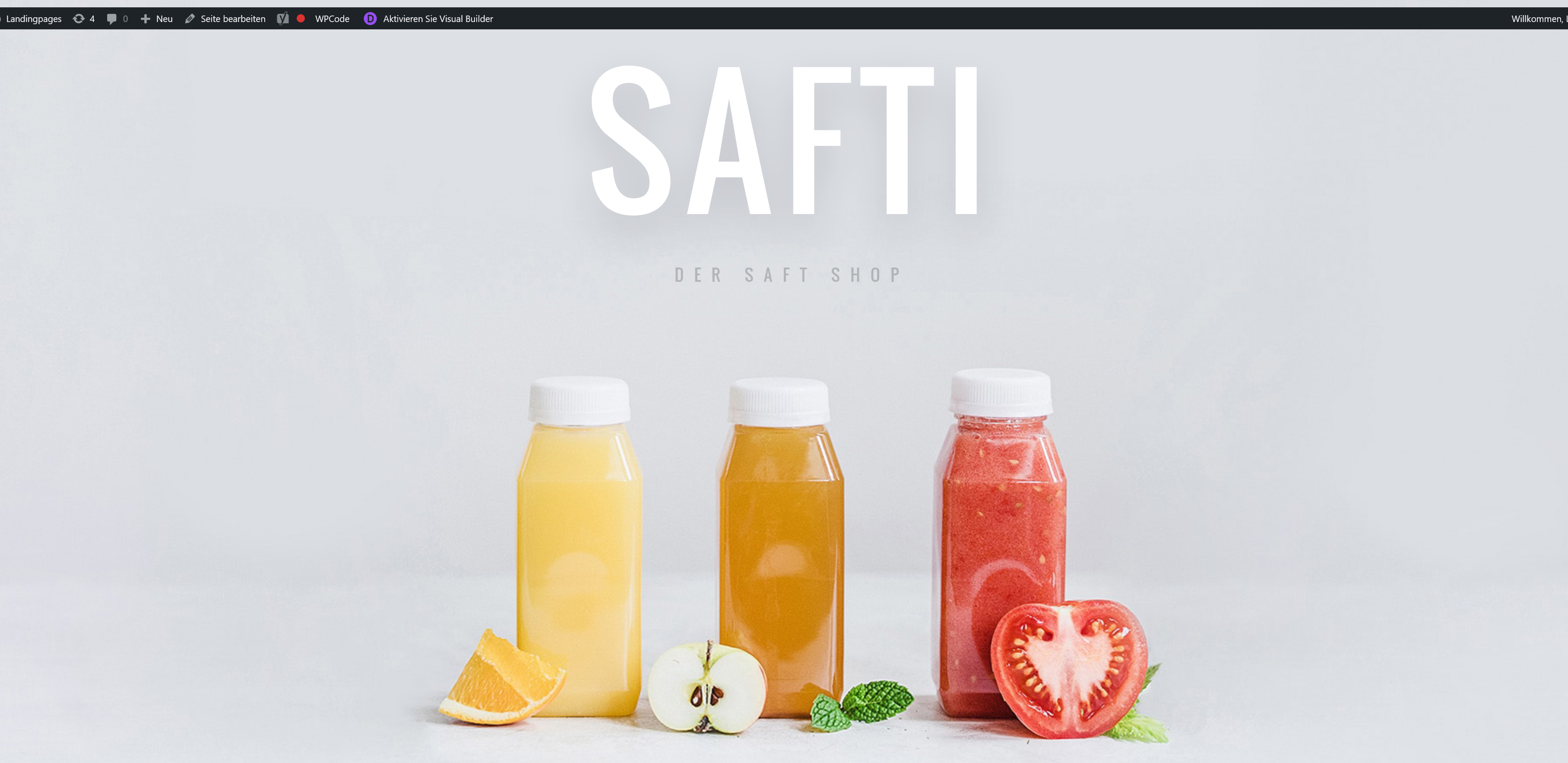 Screenshot 2024-04-03 at 14-35-25 Landingpage - frische Säfte Builder - Landingpages